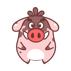 RedPig Expression messages sticker-1