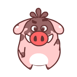 RedPig Expression messages sticker-9