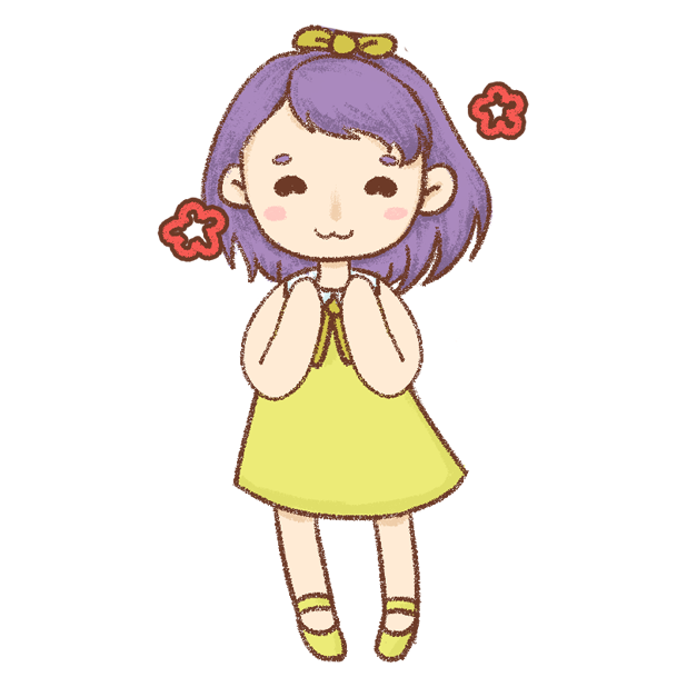 紫发丫吖 messages sticker-0