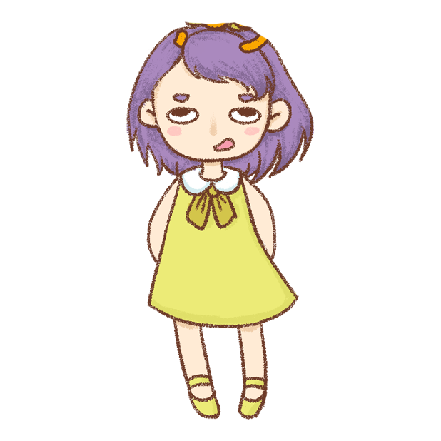 紫发丫吖 messages sticker-1