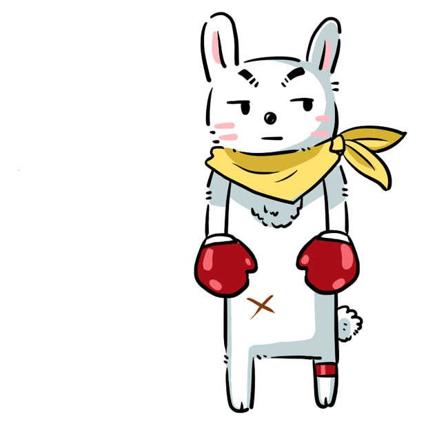 舞动的小兔子 messages sticker-0