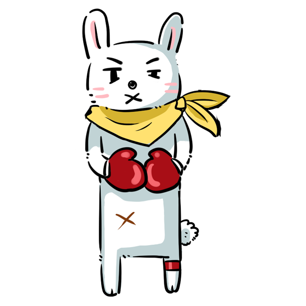 舞动的小兔子 messages sticker-5