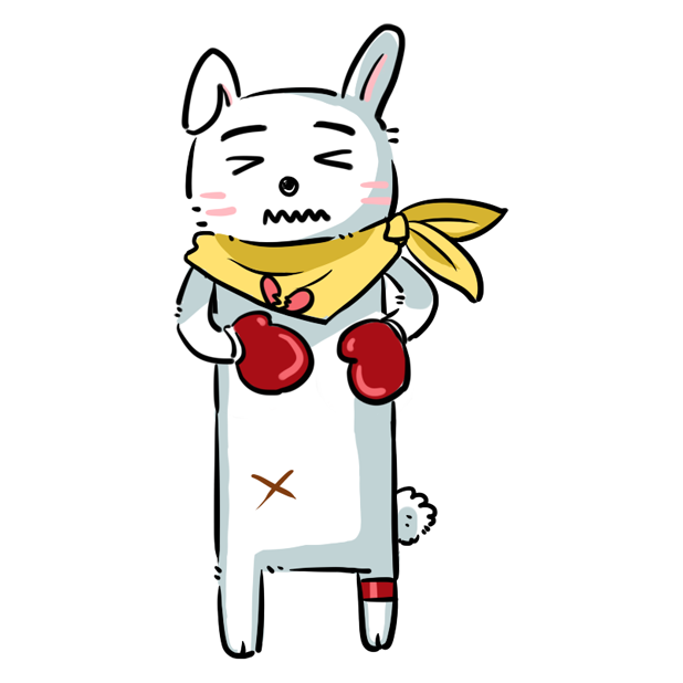 舞动的小兔子 messages sticker-3