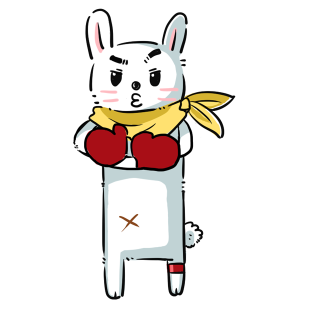 舞动的小兔子 messages sticker-8
