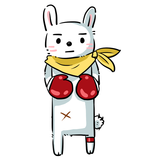 舞动的小兔子 messages sticker-9