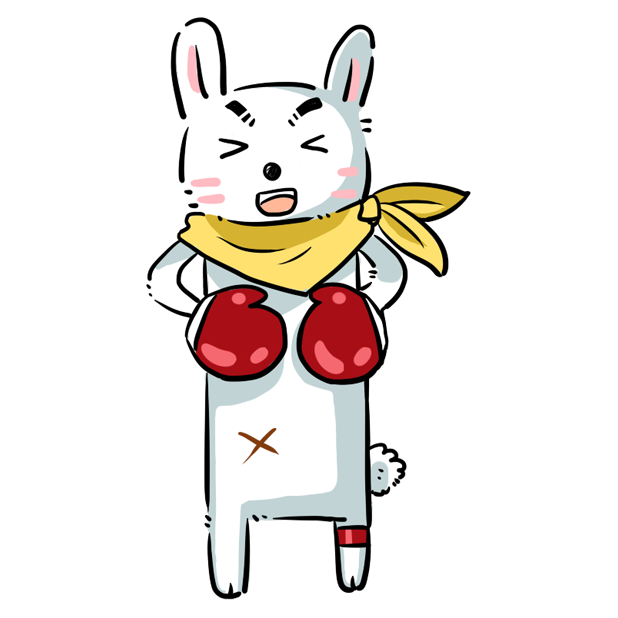 舞动的小兔子 messages sticker-6