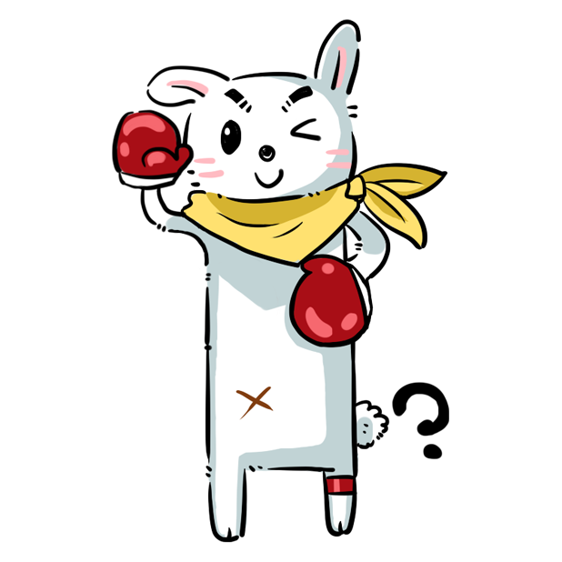 舞动的小兔子 messages sticker-1