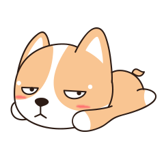 CorgiEmoji messages sticker-1