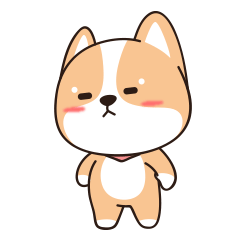 CorgiEmoji messages sticker-0