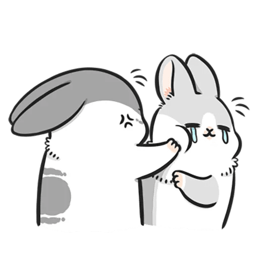 Machiko Rabbit Pack# 4 messages sticker-5