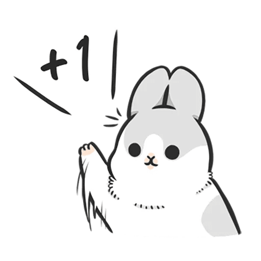 Machiko Rabbit Pack# 4 messages sticker-8
