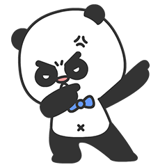 Arrogant Panda messages sticker-2