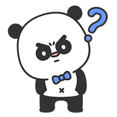Arrogant Panda messages sticker-1
