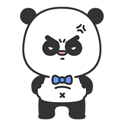 Arrogant Panda messages sticker-8