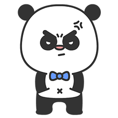 Arrogant Panda messages sticker-3