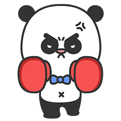Arrogant Panda messages sticker-6