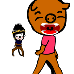 Witty obnoxious monkey messages sticker-6