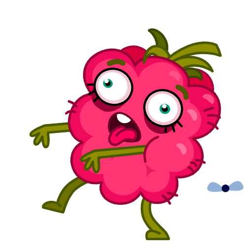 Razzberry Flavor messages sticker-2