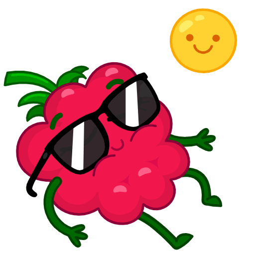 Razzberry Flavor messages sticker-4