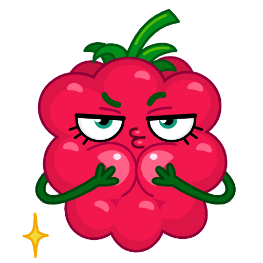 Razzberry Flavor messages sticker-0