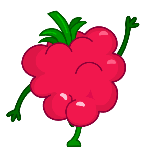 Razzberry Flavor messages sticker-3