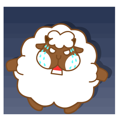 Funny Sheep Expression messages sticker-11