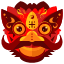 红色风格Stickers messages sticker-8
