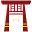 红色风格Stickers messages sticker-0