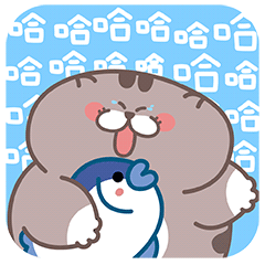 爱普猫EMOJI messages sticker-5
