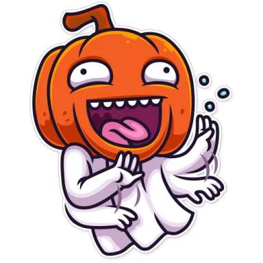 HelloGhost-Emoij messages sticker-9