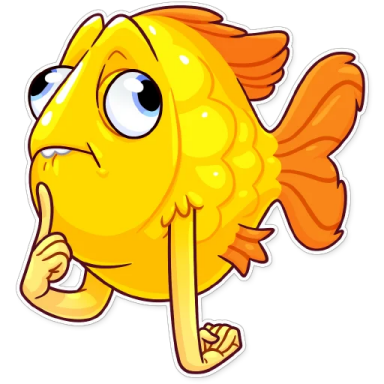 FunnyFish-Emoij messages sticker-10