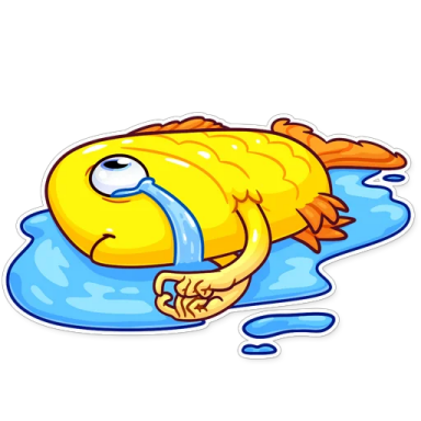 FunnyFish-Emoij messages sticker-11