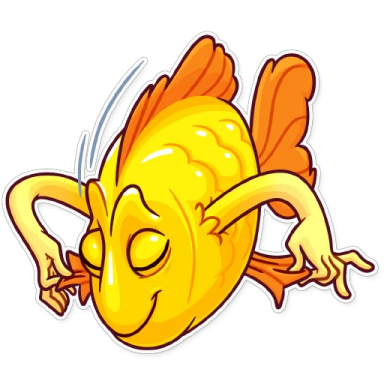 FunnyFish-Emoij messages sticker-4