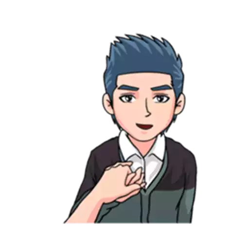 SweetCouple-Emoij messages sticker-6