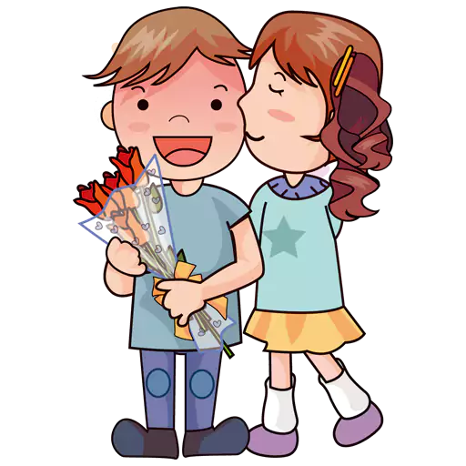 Kisses-Emoji messages sticker-4