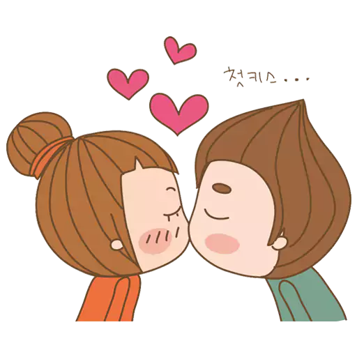 Kisses-Emoji messages sticker-1