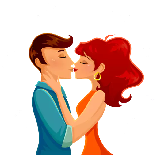Kisses-Emoji messages sticker-8