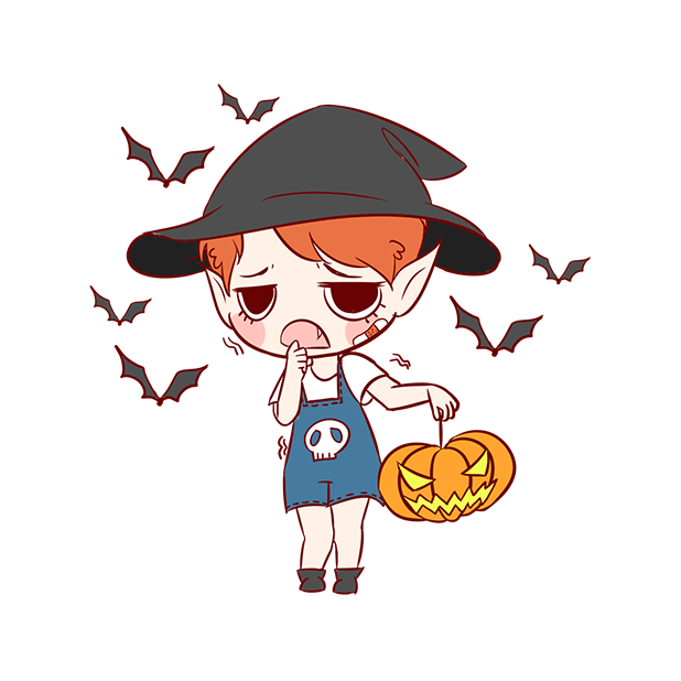 万圣怪孩 messages sticker-4