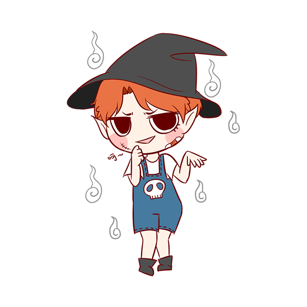 万圣怪孩 messages sticker-8