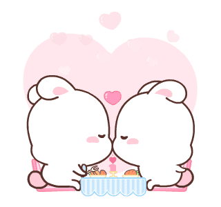 雙胞兔 messages sticker-9