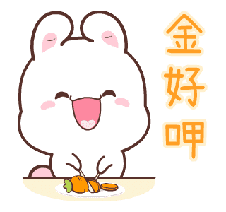 雙胞兔 messages sticker-6
