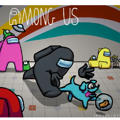 Best tips & chat for Among Us messages sticker-3
