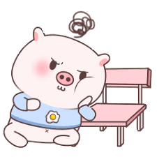失落的粉猪 messages sticker-2