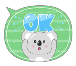 周到考拉 messages sticker-10