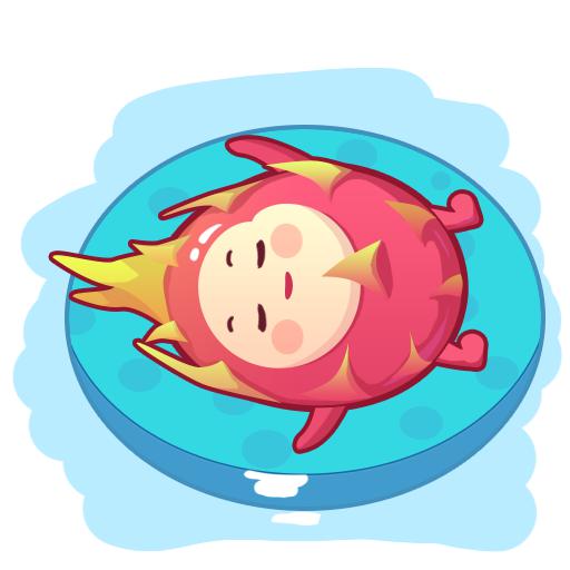 火火龍果 messages sticker-8