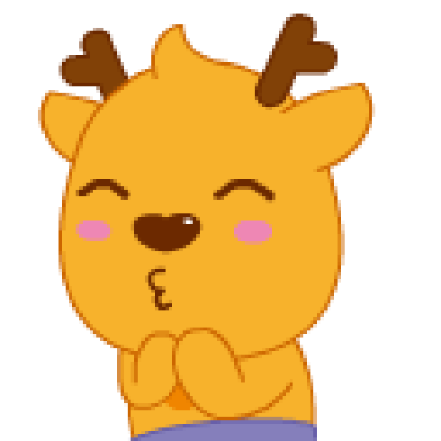 小鹿叮叮 messages sticker-11