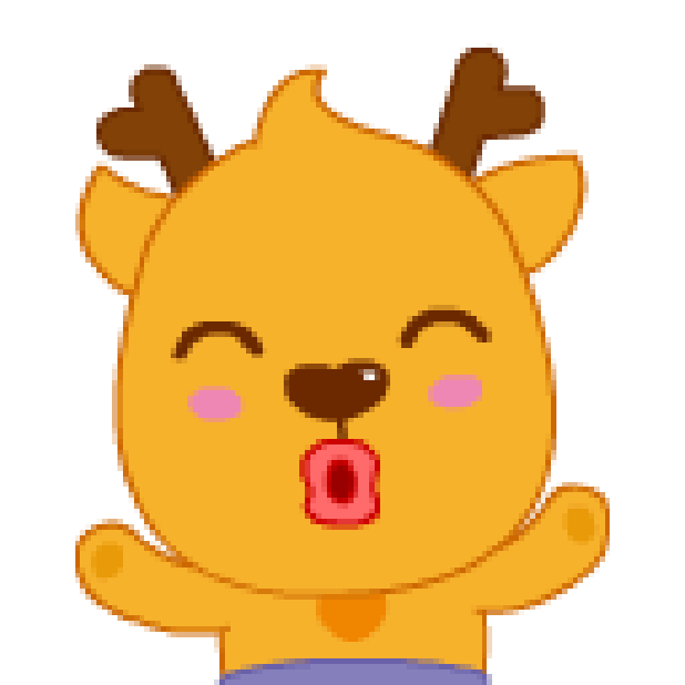 小鹿叮叮 messages sticker-3