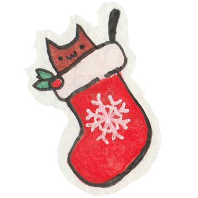 Christmas Cats Stickers messages sticker-1