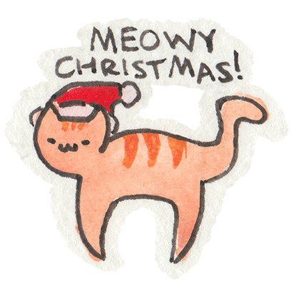 Christmas Cats Stickers messages sticker-11