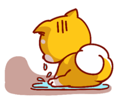 可愛的小柴犬 messages sticker-11